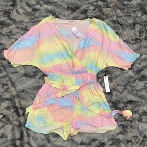 Bath Suit Coverup Romper